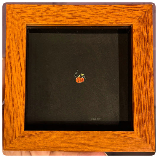 Black Pumpkin Miniature