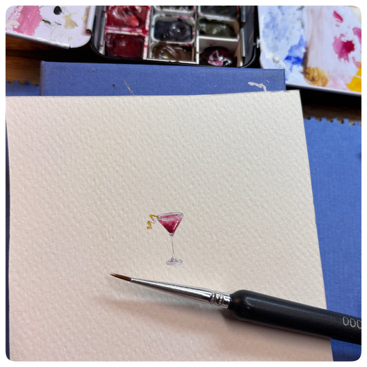 Cosmopolitan Cocktail Miniature