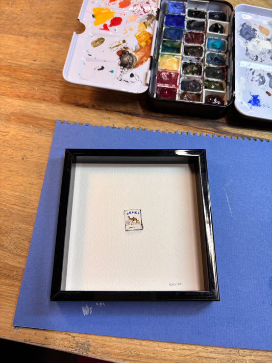 Camel Matchbook Miniature