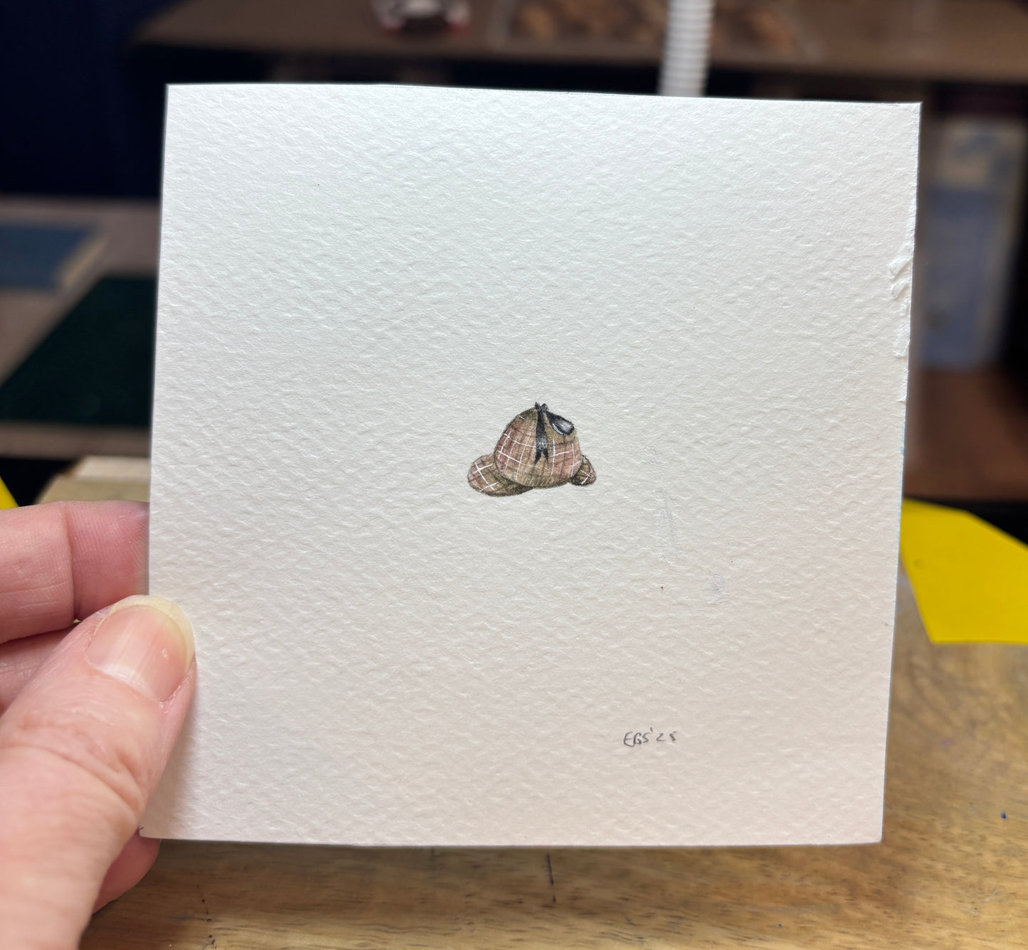 Sherlock Holmes Deerstalker Miniature