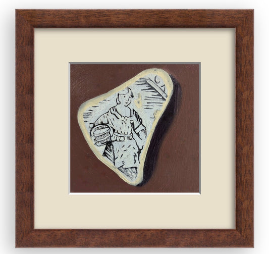 ‘Milk Maid’ Framed Art Print